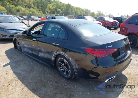 2024 Mercedes-Benz C 300 from USA, damaged, VIN W1KAF4HB0RR203436